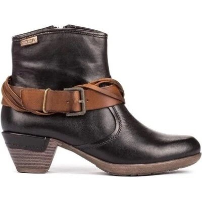 Pikolinos Women’s Rotterdam Black Ankle Boots Size 38 - Image 1 of 4