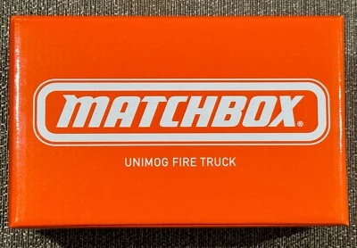 2024 Matchbox Unimog Fire Truck HLJ82 , Factory sealed , Free Shipping ! - Image 1 of 4