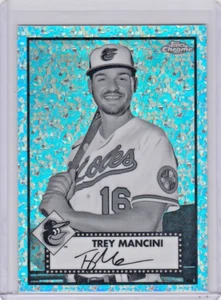 2021 Topps Chrome platinum anniversary refractor Trey Mancini no. 131 - Picture 1 of 2