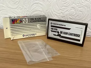 Commodore VIC 20 8K Ram Cartridge - Boxed Fully Working -👽👾Retro Gift Idea👾👽 - Photo 1/12