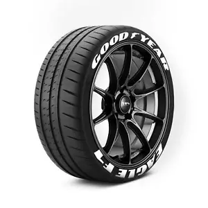 Goodyear Eagle F1 Tyre Stickers - High Quality Tyre Lettering | Made in the UK - Picture 1 of 5