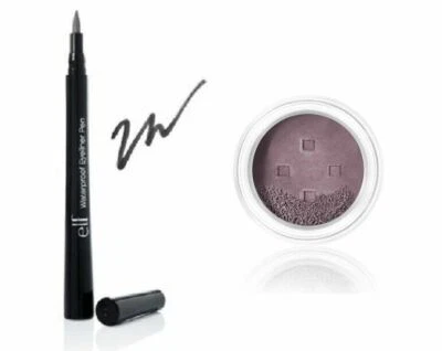 e.l.f. Mineral Eye Shadow Royal w/ Ash Waterproof Eyeliner Pen NEW FREE S&H! - Image 1 of 2
