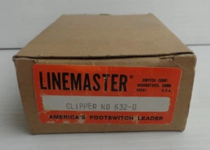 LINEMASTER CLIPPER 632-D Foot Switch , NEW - Picture 1 of 6