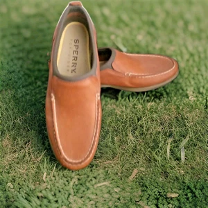 Zapatos de barco Sperry Top-Sider sistema de estabilidad de cuero tostado para mujer 8,5 M - Imagen 1 de 14