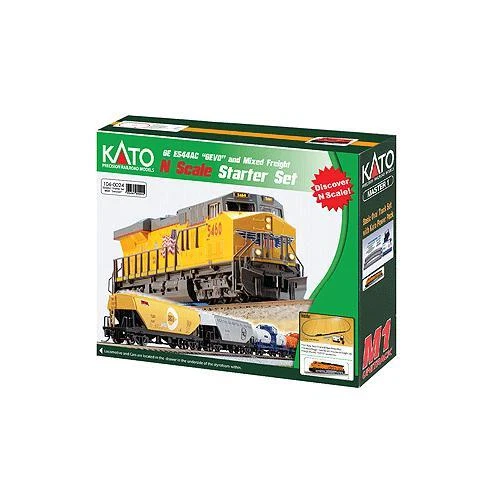 加藤 1060026 N 比例佛罗里达东海岸 GE ES44C4 “GEVO” 初学者套装 — 第 1/1 张图片