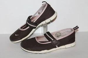 NIke MJ Ballet Casual Sneakers, #315537-261, Brown/Pink, Youth US Size 2.5Y - Picture 1 of 5