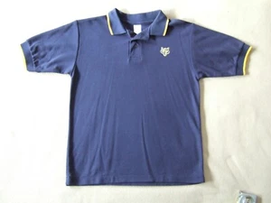 BSA Cub Scout Navy/Gold Polo Shirt Youth Large Short Sleeve  - Picture 1 of 3