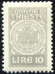 Trieste TC5 MNH Trieste Municipality Tax Revenue Stamp - Picture 1 of 1