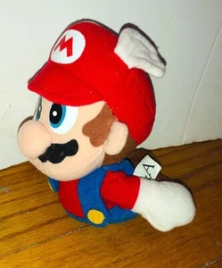 1997 Mario beanie Plus Nintendo 64 Nintendo Collectibles Plush Stuffed Animal - Picture 1 of 1