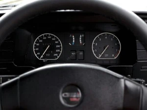 For Opel Kadett E 84-91 Polished aluminum dashboard rings for instrument cluster - Imagen 1 de 5