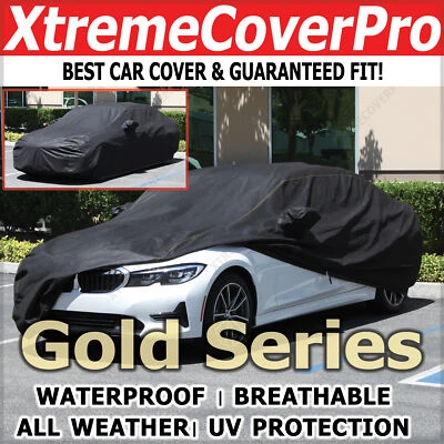 2024 BMW 228I M235I GRAN КУПЕ ВОДОНЕПРОНИЦАЕМЫЙ АВТОМОБИЛЬНЫЙ ЧЕХОЛ С ЗЕРКАЛЬНЫМ КАРМАНОМ ЧЕРНЫЙ - Изображение 1 из 4