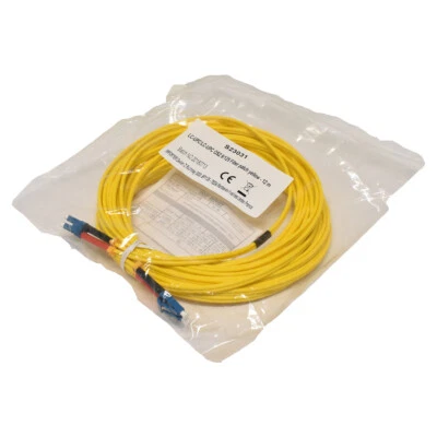 Corning LC-UPC/LC-UPC OS2 9/128 Fiber patch yellow  gelb - 12m NEU NEW - Bild 1 von 4