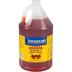 Zatarain'S Concentrated Shrimp & Crab Boil, 1 Gal - One Gallon Bulk Container of - Picture 1 of 11
