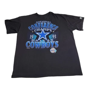 Vtg Starter Dallas Cowboys 1993 National Conference Champs T-Shirt XL - Picture 1 of 9