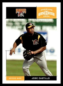 2004 Donruss Team Heroes #332 Jose Castillo Pittsburgh Pirates - Picture 1 of 2