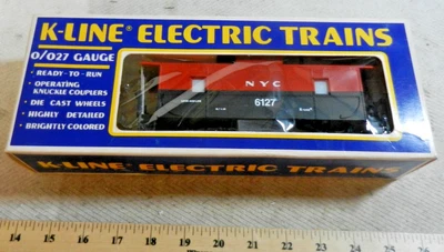 K-Line O gauge K-6127 New York Central Lighted Caboose Lightly Used in OB (C) - Image 1 of 4