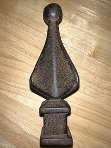 Cast Iron Fence Finial 4" Tall - Picture 1 of 4