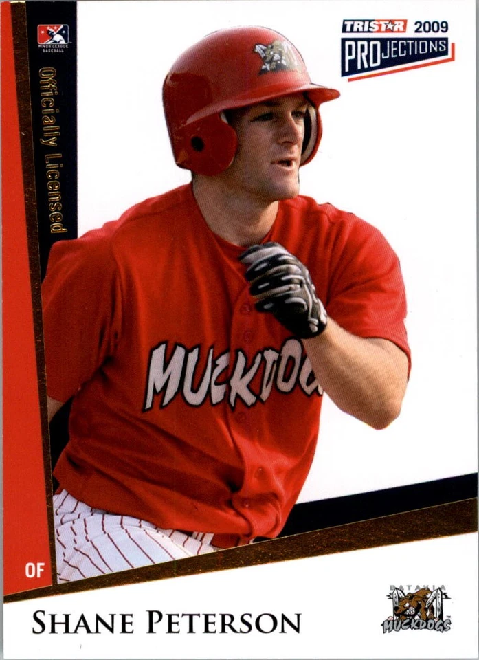 2009 TRISTAR PROjections Yellow #90 Shane Peterson /25 - BB - Image 1 of 2