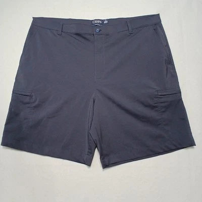 Chaps Shorts Men’s Size 42 Navy Blue Stretch Zippered Pockets Golf Lightweight - Image 1 of 4