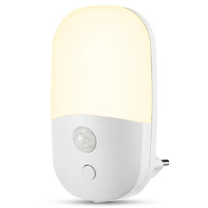 LED Dimmbar Nachtlicht mit Bewegungsmelder Steckdose Nachtlampe Steckdosenlicht - Bild 1 von 17