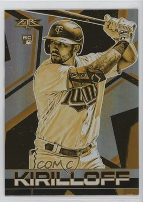 2021 Topps Fire Gold Minted Alex Kirilloff #60 Rookie RC - Image 1 of 2