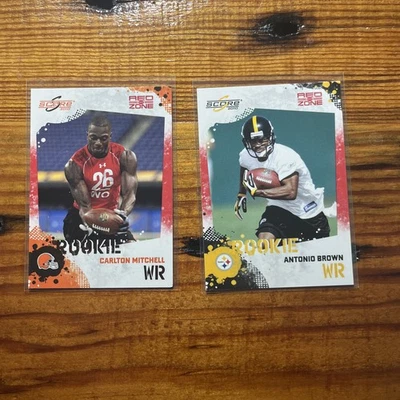 2010 Score Rookie: Red Zone /100 (Lot of 2) - Image 1 of 3
