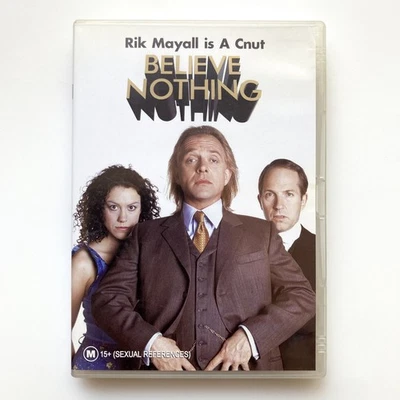 BELIEVE NOTHING - RIK MAYALL IS A CNUT (DVD 2002) • Region Free AU release - Image 1 of 3