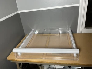 NICE! Genuine OEM Frigidaire Electrolux Refrigerator Deli Pantry Drawer Pan - Picture 1 of 5