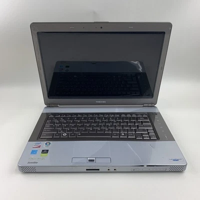 Toshiba Satellite E105 Core 2 Duo-P8400 2.20GHz 4GB RAM 15.6" No Battery/HDD/OS - Image 1 of 4