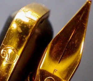 Serviced ELYSEE Fountain Pen•Enamel•Proprietary Converter•14K GP F Nib - Picture 1 of 7