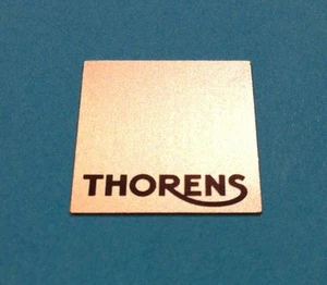 RARE VINTAGE NOS THORENS LOGO FOR TP 50 HEADSHELL - Picture 1 of 4