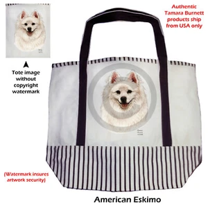 Canvas Tote - American Eskimo - Picture 1 of 1