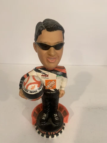 Vntg NASCAR Tony Stewart Bobble Head Home Depot #20 Legends Of The Track #1847 Cover