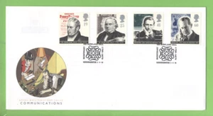 G.B. 1995 Communications set on Royal Mail u/a First Day Cover, Kidderminster - Picture 1 of 1