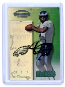1999 Playoff Contenders #153 Donovan McNabb Rookie Ticket Auto Autograph Eagles - Picture 1 of 2
