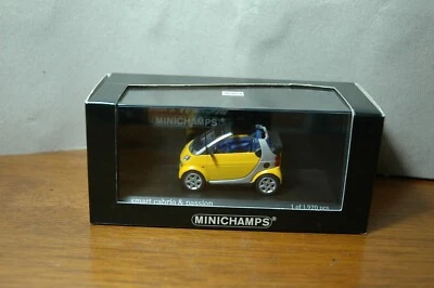 MINICHAMPS 1 43 SMART CABRIO & PASSION - Immagine 1 di 2