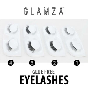 FALSE EYELASHES NO MAGNETIC EYELASHES SELF ADHESIVE NATURAL FULL VOLUME EFFECT - Picture 1 of 18