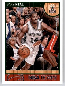 2013-14 NBA Hoops Gary Neal NBA PWE Base Card Bucks #40 - Picture 1 of 2