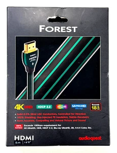 Cable HDMI AudioQuest Forest 5 m 16'5" - Imagen 1 de 1