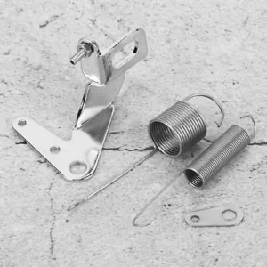 Carburetor Throttle Cable Bracket & Dual Return Spring Set Stainless Steel P - Picture 1 of 13