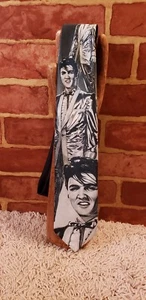 Ralph Marlin Vintage 1992 Elvis Presley The King Tie Rare Collectable 2602 - Picture 1 of 6
