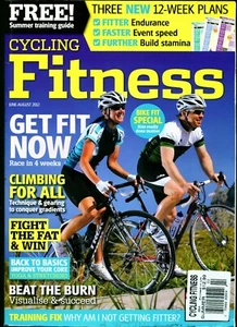 Cycling Fitness Magazine June-Aug 2012 - $13 Retail -Bonus Summer Training Guide - Picture 1 of 3