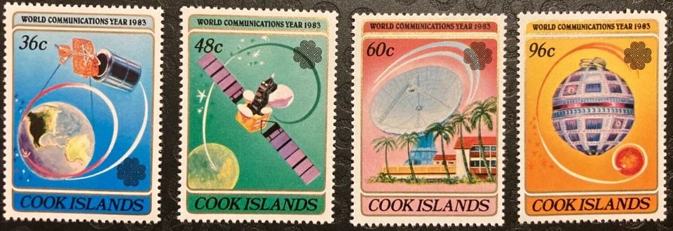 COOK ISLANDS 1983 WORLD COMMUNICATIONS YEAR SG927-930 - Image 1 of 1