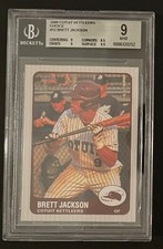Brett Jackson 2008 Choice Cotuit Kettleers Cape Cod Rookie #12 BGS 9 MINT CUBS