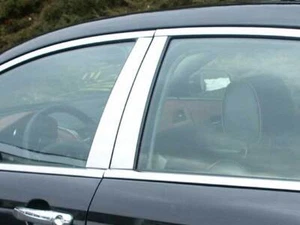 PILLAR POST TRIM 4 Piece Stainless Steel Chrome for Chevy Malibu 2008-12 PP48105 - Picture 1 of 6