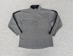 Gap Jumper Kids Boys XL Grey Micro Fleece Quarter Zip Pullover - Picture 1 of 10