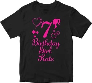 Personalised Your Name Your age T-shirt Friends Birthday Celebration Fun Gifts - Picture 1 of 14