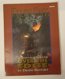 Over the Edge - House Call Abenteuer NEU OTE AG2102 Atlas Games RPG Modul Krimi - Bild 1 von 7