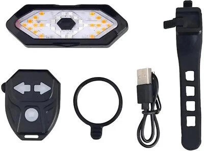 Bike Light Indicator USB Rechargeable | Bicycle Turn Signal | Cycling Accessorie - Image 1 of 4