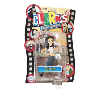 Graphitti Designs Clerks Inaction 5" Figure RENE Mallrats Series 2 2003 BOXED - Picture 1 of 7